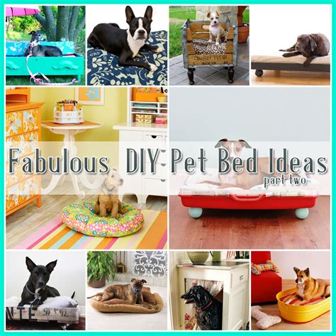 25 Fabulous Diy Pet Bed Ideas Part 2 The Cottage Market