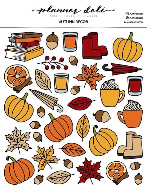 Sticko Happy Thanksgiving Stickers Planner Papercraft Fall Autumn