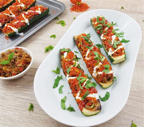 The Most Satisfying Vegetarian Stuffed Zucchini Easy Recipes To Make