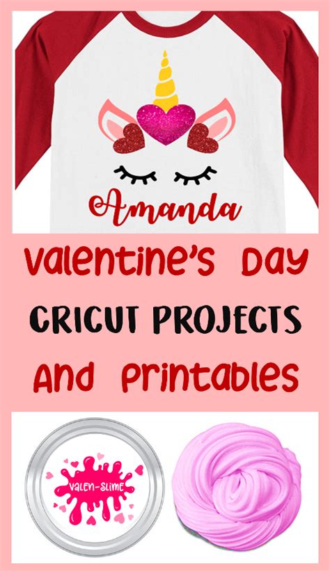 Valentines Day Printables And Cricut Projects Ideas Cheer And Cherry