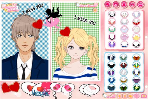 Anime Valentine Couple Creator Play Online On Flash Museum 🕹️