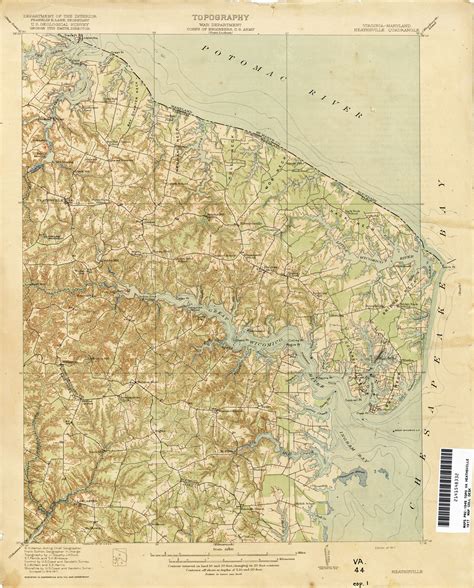 3d Topograhic Map Of Virginia Map