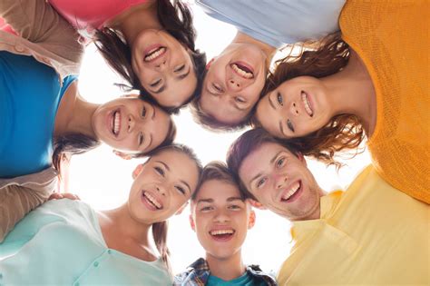 Group Of Smiling Teenagers Hardy Pediatric Dentistry And Orthodontics