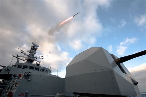Sea Ceptor Missile Test Firing Complete At Sea Govuk