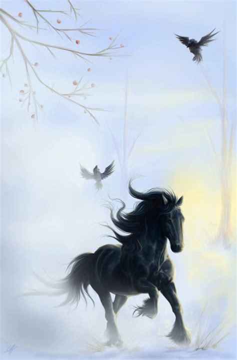 Horse Art Drawing Horse Drawings Horse Painting Fantasy Horses Dark