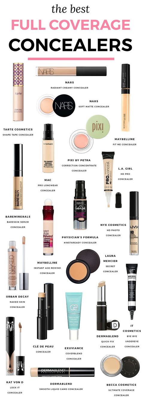 The Best Full Coverage Concealers The Best Concealers For Under Eye