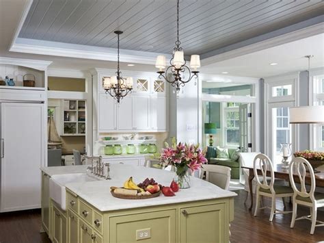 Beadboard Ceilings In Kitchen Shelly Lighting