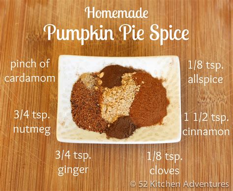 Homemade Pumpkin Pie Spice 52 Kitchen Adventures
