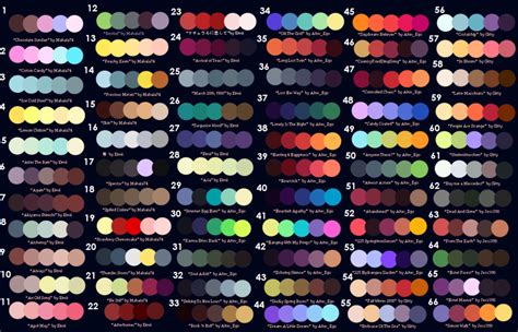 Color Palette Challenge By JustAnotherAoTFan Color Palette Challenge Color Palette Design