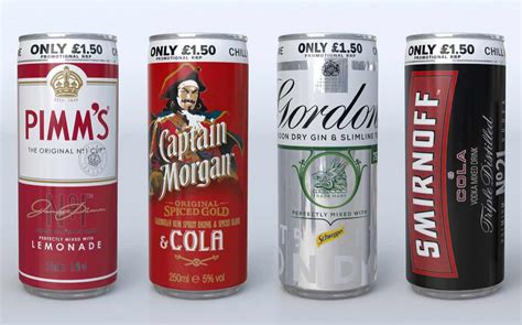 Diageo Overhauls Alcohol Pre Mix Portfolio With Price Marked Cans
