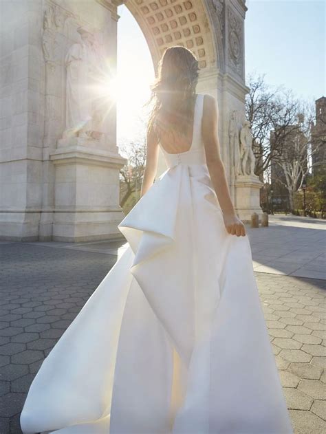 See Bliss Monique Lhuillier Wedding Dresses From Bridal Fashion Week