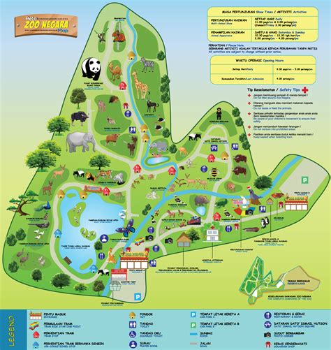 It was officially opened on 14 november 1963 by the country's first prime minister, tunku abdul rahman. Zoo Negara Map | Zoo Negara Malaysia