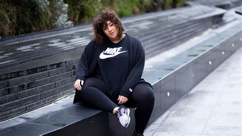 nike plus size model grace victory we be laughing all the damn way to the bank” teen vogue