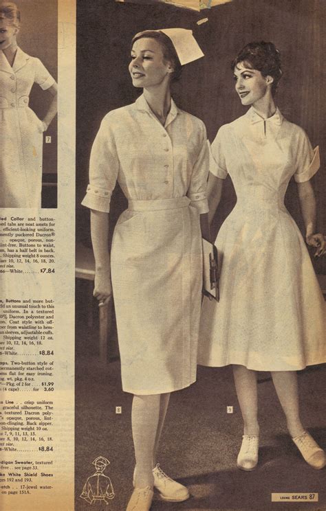 Nurses Uniforms Hats Shoes Nurse Uniform Vintage Nurse