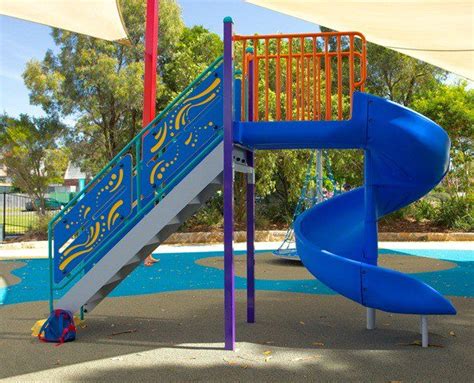 Spiral Slide Playground Slides Playground Equipment Aspace