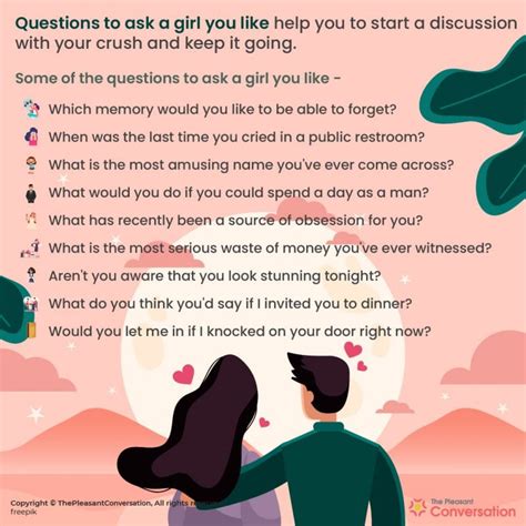 Questions To Ask A Girl You Like The Only List You Need
