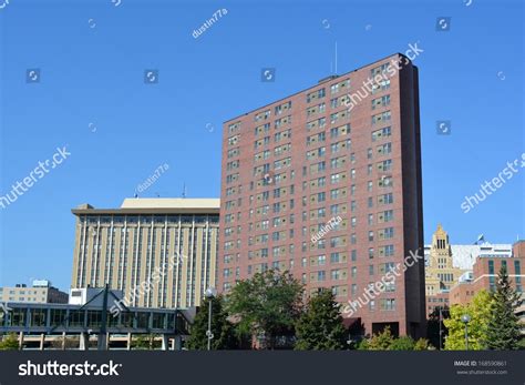 View Of Downtown Rochester Minnesota Stock Photo 168590861 Shutterstock