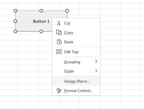 Assigning A Macro With Arguments To A Button In Excel Pyxll