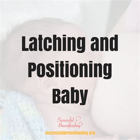 Pin On Latching And Positioning Baby