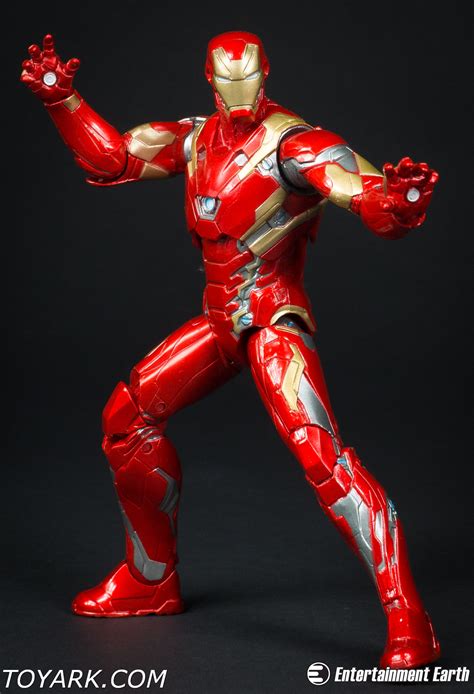 The iron man mark xlvi diecast sixth scale figure is now available at sideshow.com for fans of hot toys, tony stark and captain america: Iron Man Mark 46 Marvel Select Photo Shoot - The Toyark - News