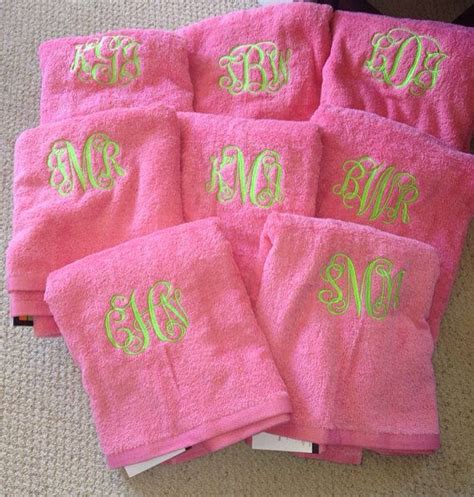 Get the best deal for monogrammed bath towels from the largest online selection at ebay.com. SALE Monogrammed Jumbo Bath/Beach Towel by PrepPerfect on ...