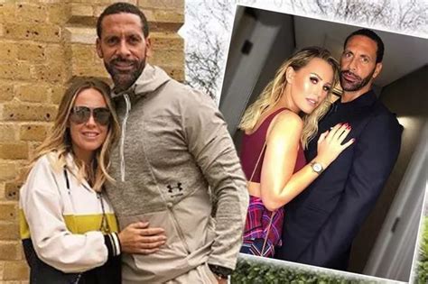 Rio Ferdinand And Fianc E Kate Wright Share Hungover Snap In Matching