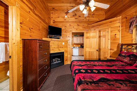 These large cabins are a perfect option for multiple families or groups planning a gatlinburg vacation. Gatlinburg Cabin - Absolute Adventure - 1 Bedroom - Sleeps 4