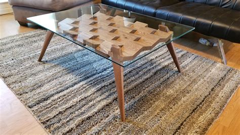 Buy Hand Made Mid Century Modern Style Coffee Table Made To Order From