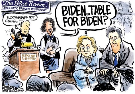 Political Cartoons Crowded Field Of Democrats For President