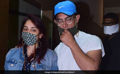 Aamir Khan And Daughter Ira Spotted At A Theatre In Mumbai See Viral Pics