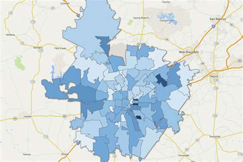 Bexar County Zip Code Map Maping Resources