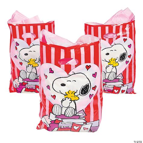 Peanuts® Valentine Goody Bags Oriental Trading