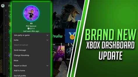 Interesting New Xbox One Dashboard Update New Xbox Live Guide