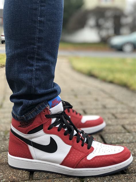 Jordan 1 X Spider Man Origin Story About As Close To Chicago 1s As Im