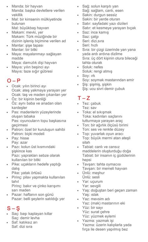EŞ SESLİ(SESTEŞ) KELİMELER....CANNUR HAZNEDAR | Evde eğitim, Eğitim