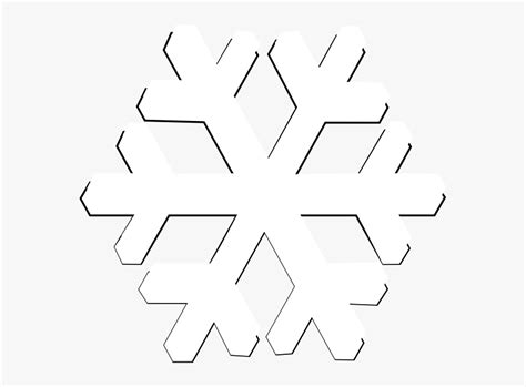 White Snowflake Transparent Background Clipart White Snowflake Vector