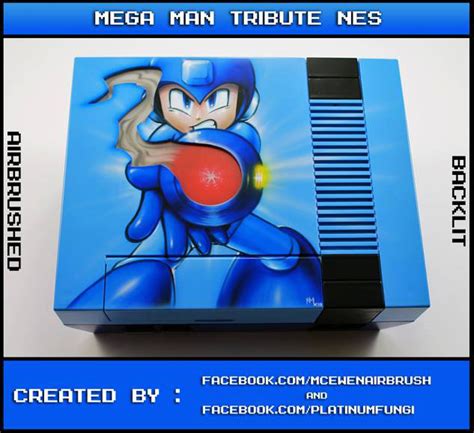Incredible Customized Mega Man Nes Console Image 2