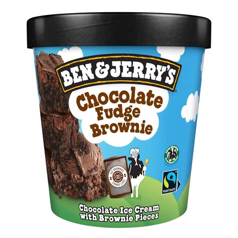 Ben And Jerrys Chocolate Fudge Brownie 465ml Co Op