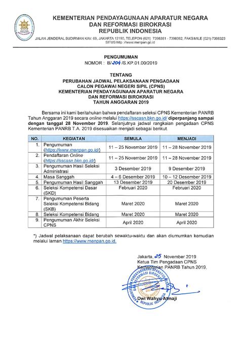 Kementerian Pendayagunaan Aparatur Negara Dan Reformasi Birokrasi