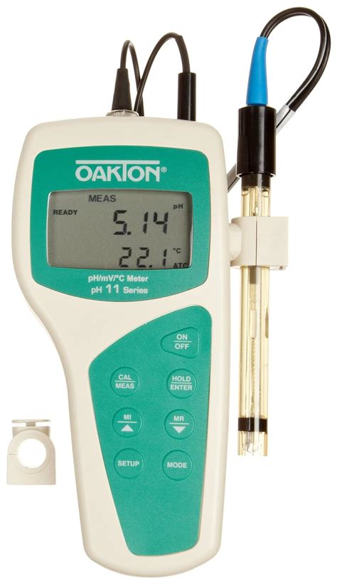 Oakton Ph 11 Portable Ph Mv Meter With All In One Ph Temperature Probe Science Lab Ph Meters
