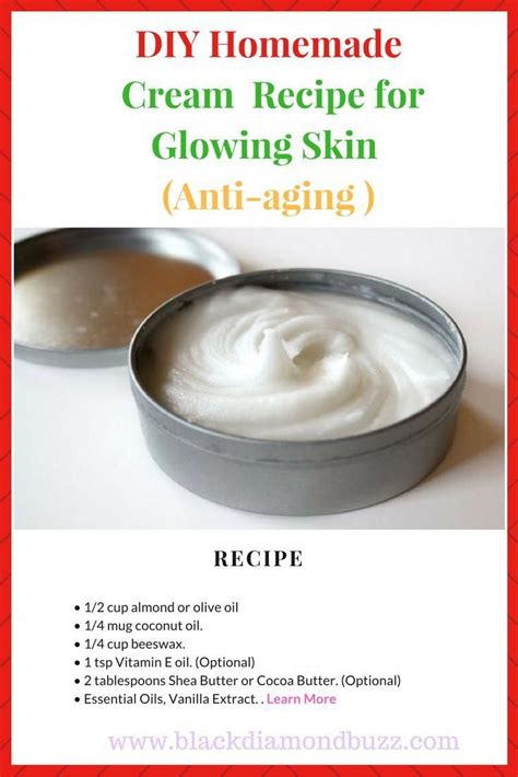 Diy Natural Homemade Body Creamlotion Recipes For Silky Soft Glowing