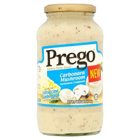 Prego Carbonara Mushroom Creamy Pasta Sauce G D Fine Online Food