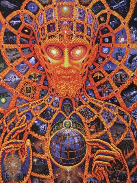 Alex Gray Arte Psicodelico Arte Espiritual Y Arte Visionario