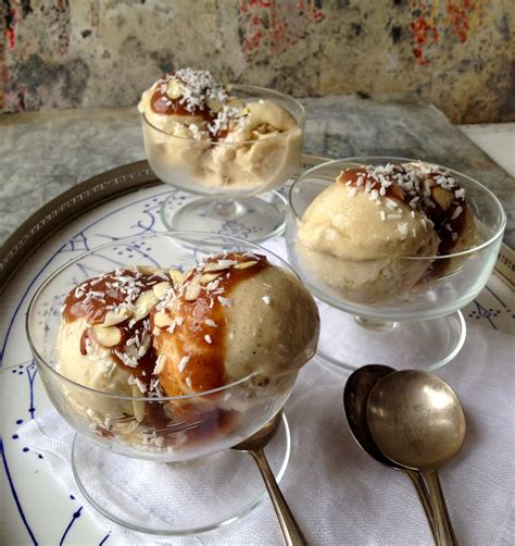 Vanilla Ice Cream Date Caramel Sundae - Nadia Lim