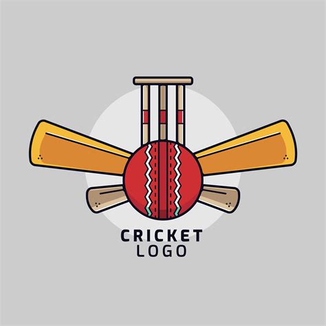 Cricket Sport Logo