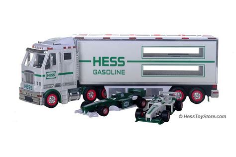 Hess 2003 18 Wheeler Truck And Race Cars Jackies Toy Store