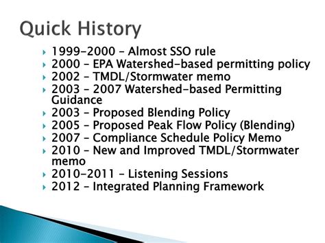 Ppt Integrated Planningpermitting Past Present And Future