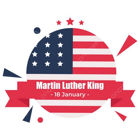 Martin Luther King Label Marthin Luther Jr I Have A Dream Usa Png