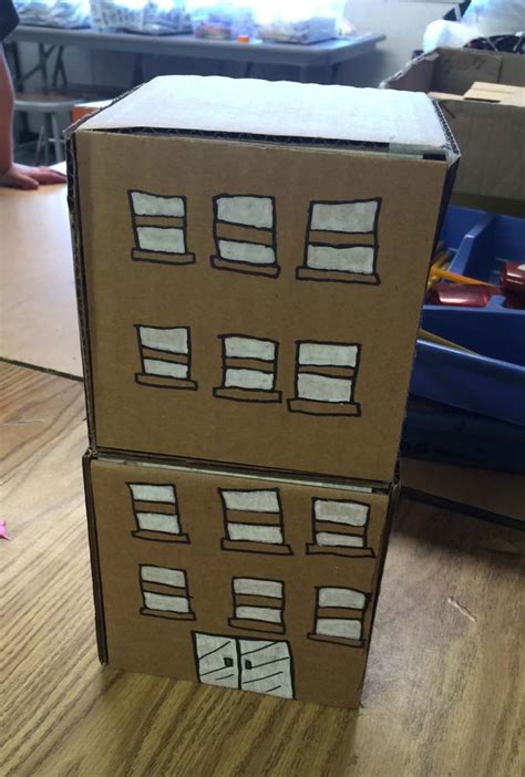 Cardboard Buildings Art Projects For Kids Bloglovin