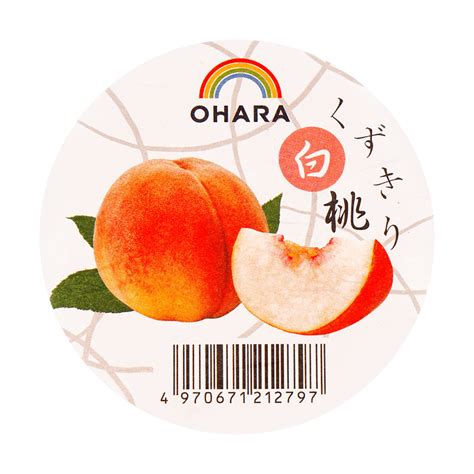 Ohara Ohara Kuzukiri Jelly Noodle Peach Flavor G Yami
